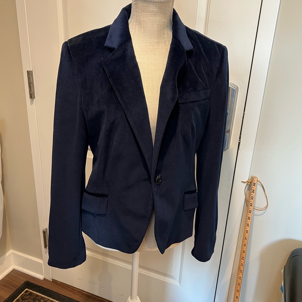 Zara basic blue blazer, size large